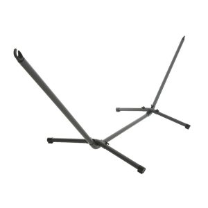 Estrutura de ferro para rede de exterior, 93 x 300 x 105 cm, cor antracite