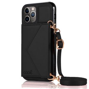 Capa COOL para iPhone 11 Pro Colgante Wallet preto