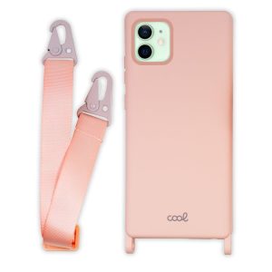 Capa COOL para iPhone 12 / 12 Pro Cinta Rosa