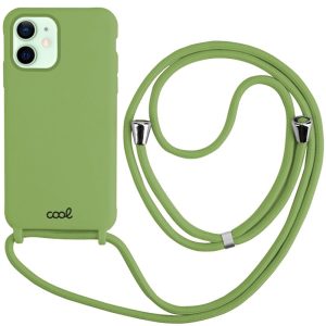 Capa COOL para iPhone 12 / 12 Pro Cordón Liso Pistacho