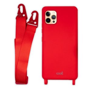 Capa COOL para iPhone 12 Pro Max Cinta vermelho
