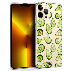 Capa COOL para iPhone 13 Pro Max Dibujos Aguacates