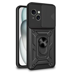 Capa COOL para iPhone 15 Hard Ring preto