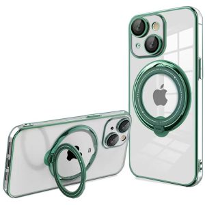 Capa COOL para iPhone 15 Plus Magnética Ring verde