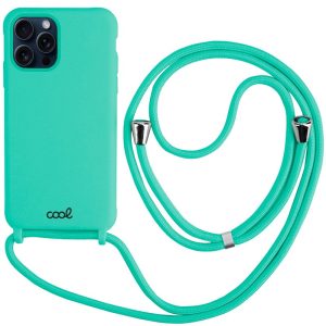Capa COOL para iPhone 15 Pro Cordón Liso Mint