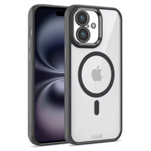 Capa COOL para iPhone 16 Magnética Borde preto