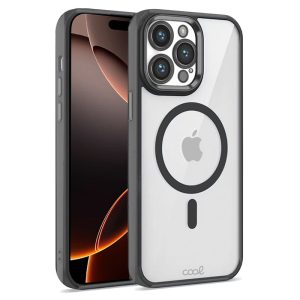 Capa COOL para iPhone 16 Pro Max Magnética Borde preto