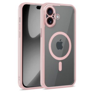 Capa COOL para iPhone 17 Magnética Borde Rosa
