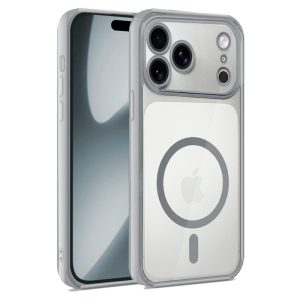 Capa COOL para iPhone 17 Pro Magnética Borde Prata