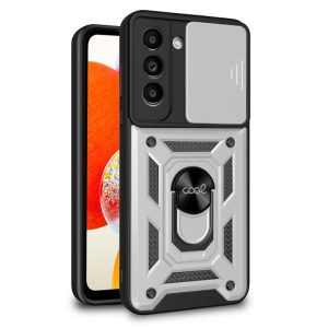 Capa COOL para Samsung A145 Galaxy A14 / A14 5G Hard Ring Prata