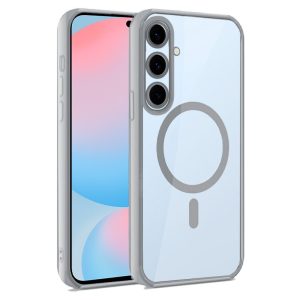 Capa COOL para Samsung S721 Galaxy S24 FE Magnética Borde Prata