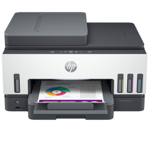 HP Smart Tank 7605 Inalâmbrico All-in-One Color Impresora, Impresión a doble cara; Copiadora y escáner