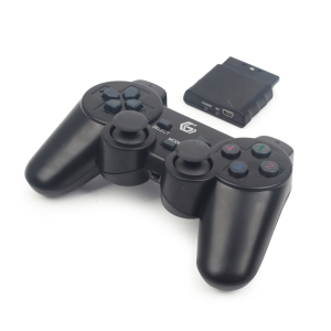 Gembird JPD-WDV-01 mando y volante preto  RF Gamepad PC, Playstation 2, Playstation 3