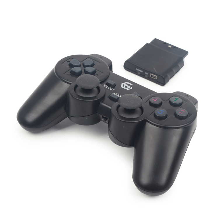 Gembird JPD-WDV-01 mando y volante preto RF Gamepad PC, Playstation 2, Playstation 3
