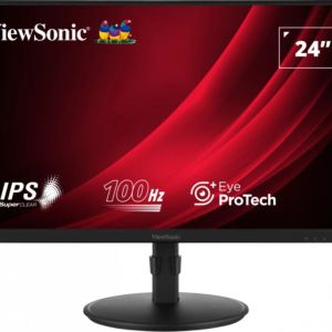 Viewsonic Display VG2408A Ecrã para PC 61 cm (24") 1920 x 1080 Pixeles Full HD LED preto