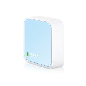 TP-Link TL-WR802N router Inalâmbrico Ethernet rápido Banda única (2,4 GHz) azul                     , branco
