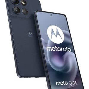 Motorola moto g86 5G 16,9 cm (6.67") SIM doble Android 15 USB Tipo C 8 GB 256 GB 5200 mAh azul            oscuro