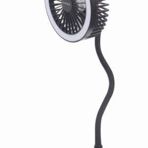 Gembird TA-WPC10-LEDFAN-01 ventilador preto