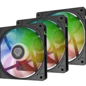 GENESIS Oxal 120 ARGB Capa do Computador Ventilador 12 cm preto