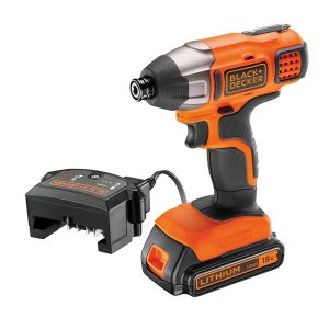 Aparafusadora de impacto 18v 1/4 bdcim18d1a-qw black & decker