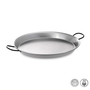 Paella frigideira em aço polido ø70 cm (30 pessoas)