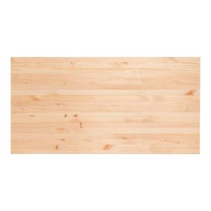 Placa de madeira maciça de pinho 120 x 60 x 1,8 cm
