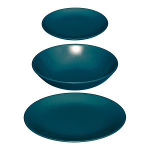 Louça 18 peças cor azul