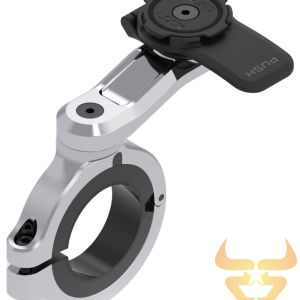 Suporte Telemóvel para Guiador Quad Lock Pro Large Cromado