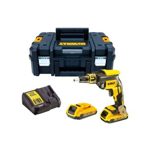 Aparafusadora para painéis de gesso xr 1/4" 18v li-ion 2,0ah dewalt