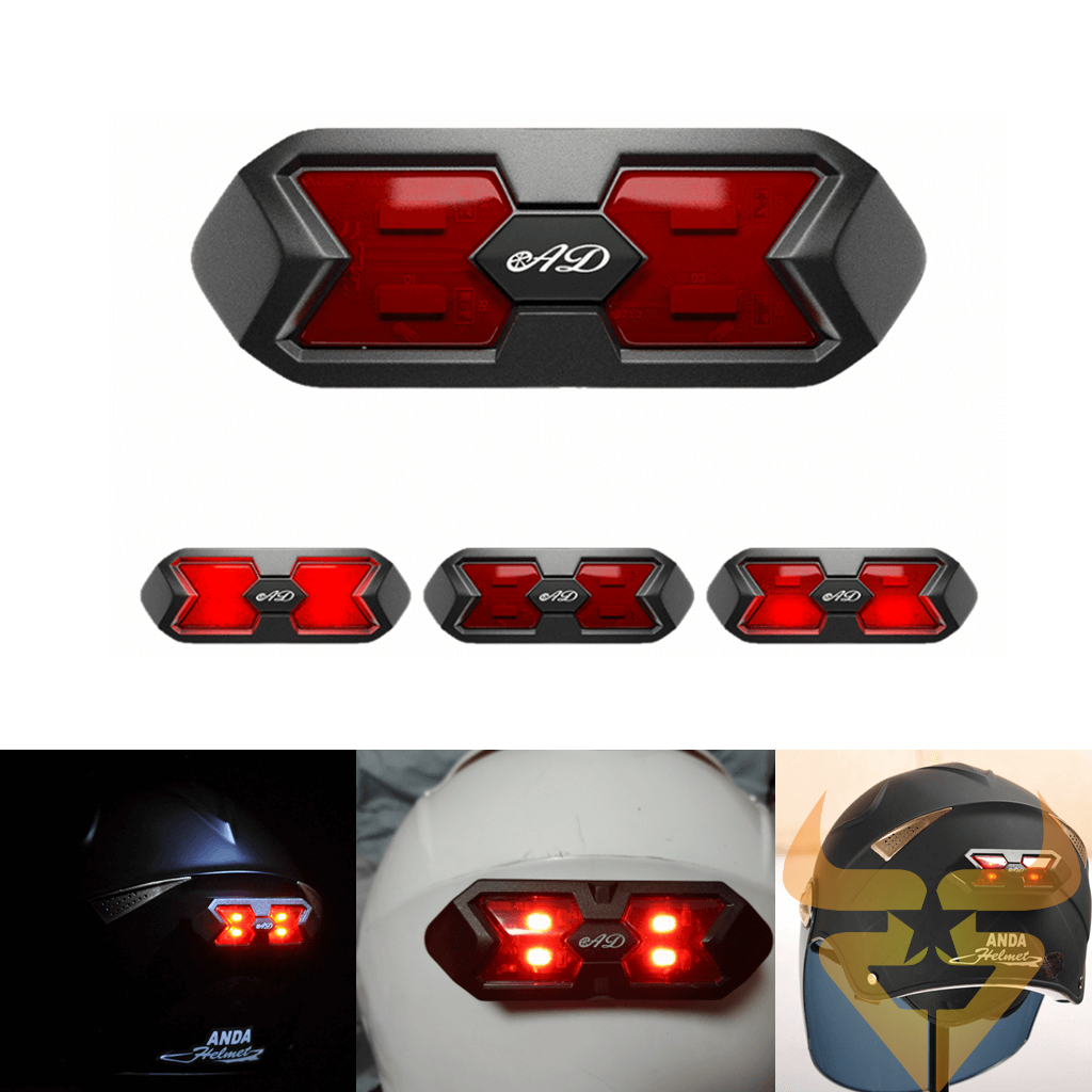 Luz de Presença para Capacete