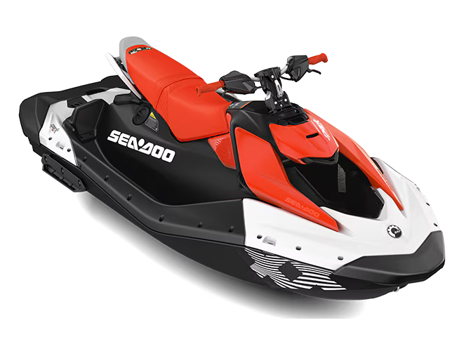 Sea-Doo Spark Trixx 3-UP White / Dragon Red