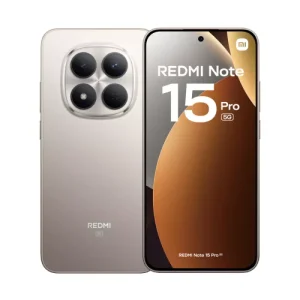 Smartphone Xiaomi Redmi Note 15 Pro 5G 12GB/512GB Dual SIM Titânio