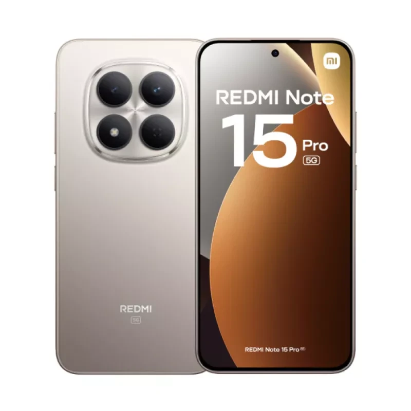 Smartphone Xiaomi Redmi Note 15 Pro 5G 12GB/512GB Dual SIM Titânio