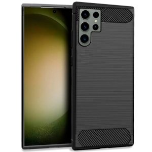 Capa COOL para Samsung S918 Galaxy S23 Ultra Carbón preto