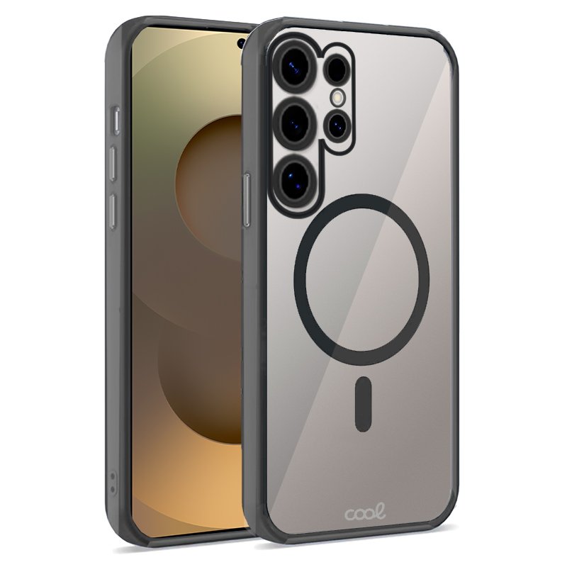 Capa COOL para Samsung S938 Galaxy S25 Ultra Magnética Borde preto