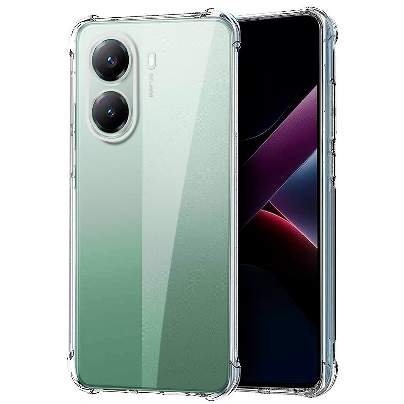 Capa COOL para Xiaomi Poco X7 Pro 5G AntiShock Transparente