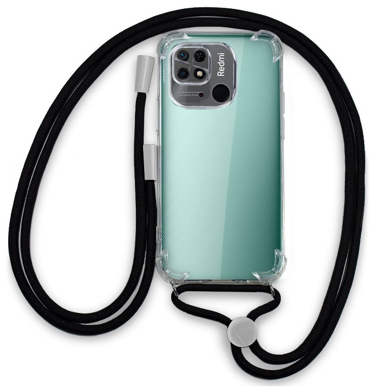 Capa COOL para Xiaomi Redmi 10C Cordón preto