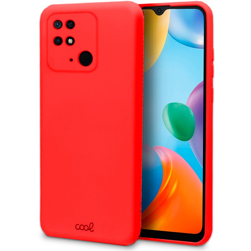 Capa COOL para Xiaomi Redmi 10C Cover vermelho