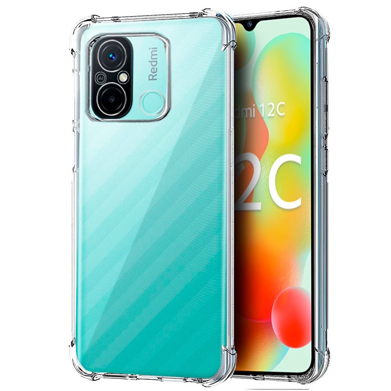 Capa COOL para Xiaomi Redmi 12C AntiShock Transparente