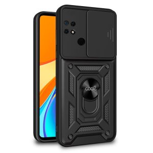 Capa COOL para Xiaomi Redmi 9C / 10A Hard Ring preto