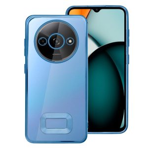 Capa COOL para Xiaomi Redmi A3 Borde Metalizado (Azul)