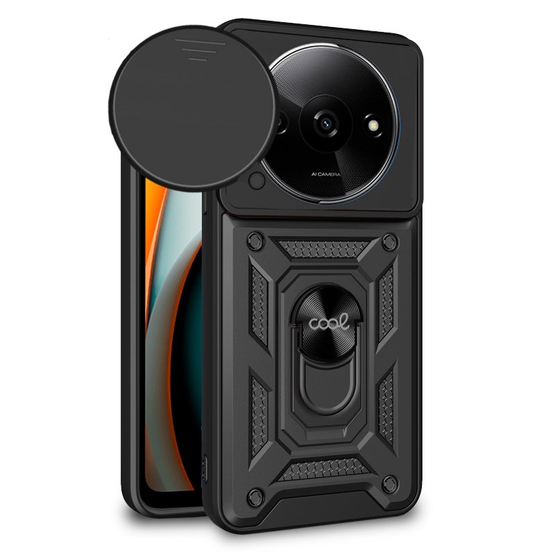 Capa COOL para Xiaomi Redmi A3 Hard Ring preto