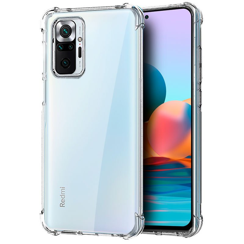 Capa COOL para Xiaomi Redmi Note 10 Pro AntiShock Transparente