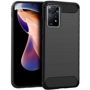 Capa COOL para Xiaomi Redmi Note 11 Pro / Note 11 Pro 5G / Note 12 Pro 4G Carbón preto