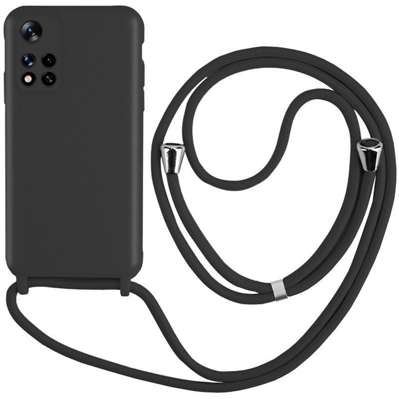 Capa COOL para Xiaomi Redmi Note 11 Pro Plus 5G Cordón Liso preto