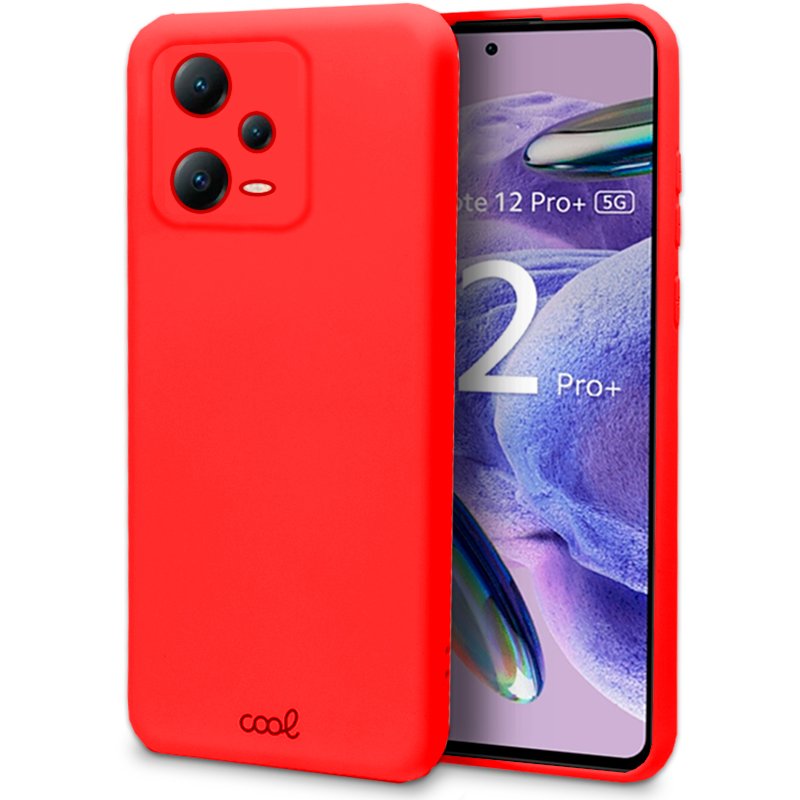 Capa COOL para Xiaomi Redmi Note 12 Pro Plus 5G Cover vermelho