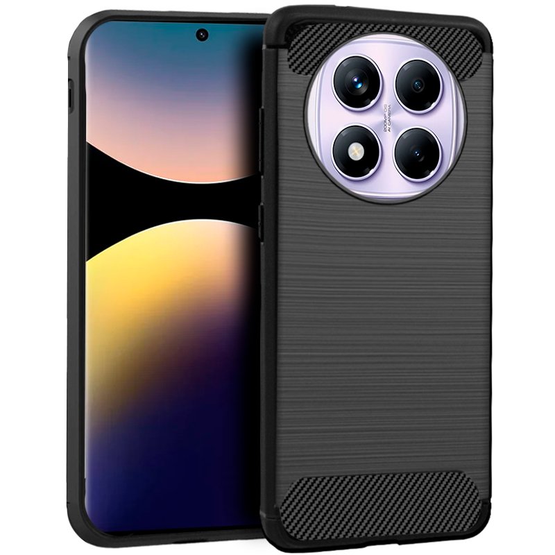 Capa COOL para Xiaomi Redmi Note 14 Pro Carbón preto