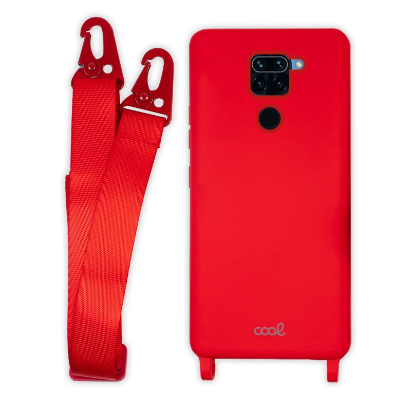 Capa COOL para Xiaomi Redmi Note 9 Cinta vermelho