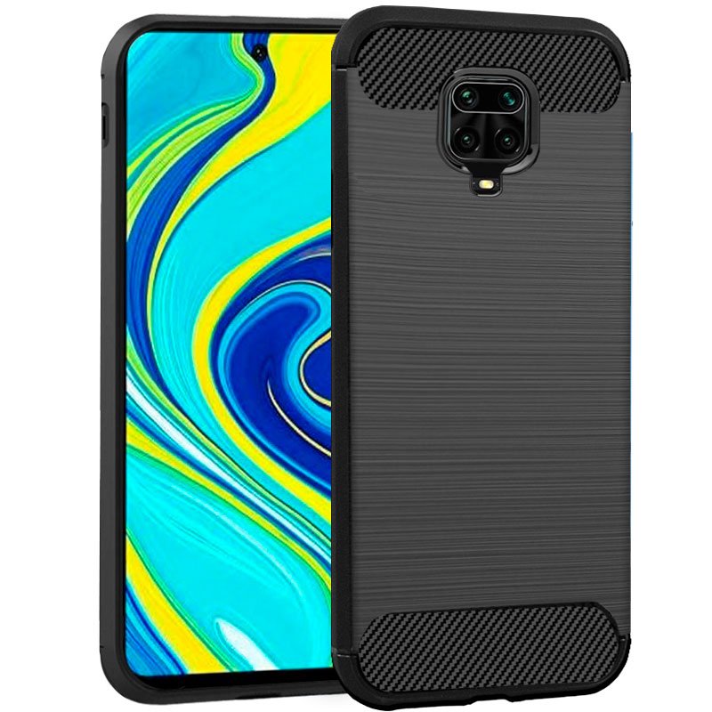 Capa COOL para Xiaomi Redmi Note 9S / Note 9 Pro Carbón preto