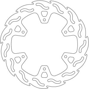 Disco Travao Tras T/ Flor Moto-master Yamaha Dtr 125